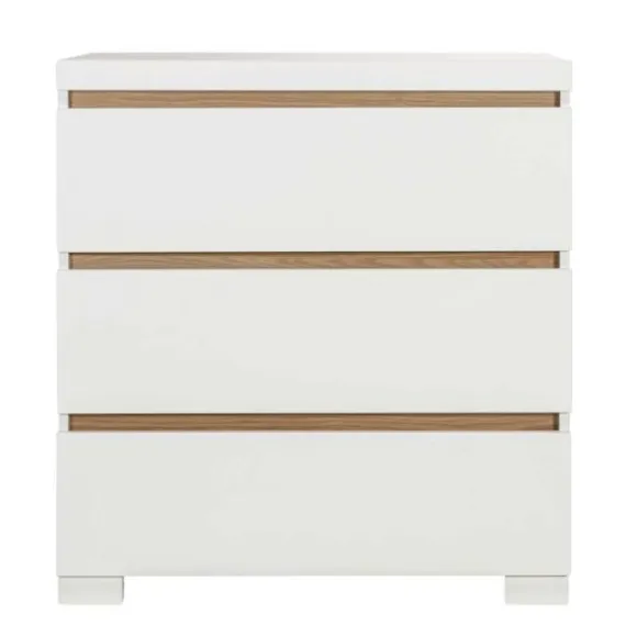 Interbaby Ledikant 60 x 120 - Commode 3 Laden Valencia - Hanglegkast 2 Deuren Valencia