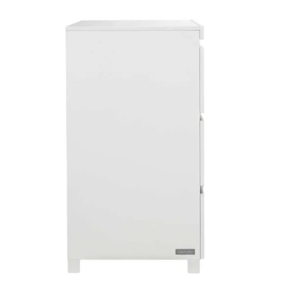 Interbaby Ledikant 60 x 120 - Commode 3 Laden Valencia - Hanglegkast 2 Deuren Valencia