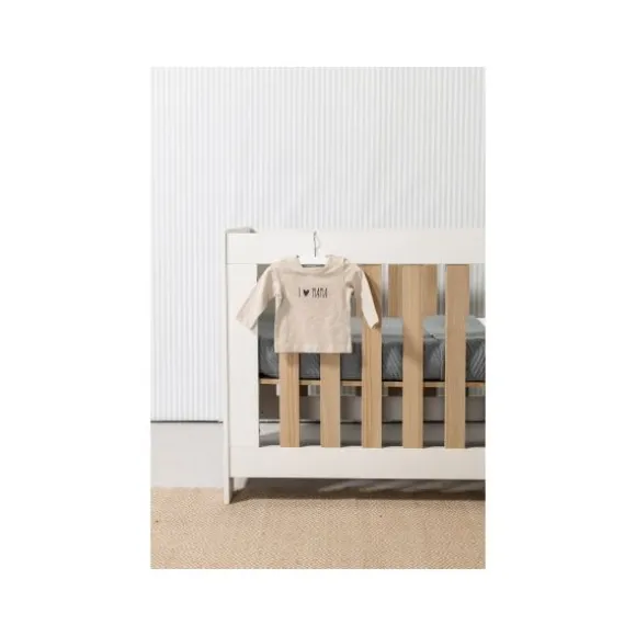 Interbaby Ledikant 60 x 120 - Commode 3 Laden Valencia - Hanglegkast 2 Deuren Valencia