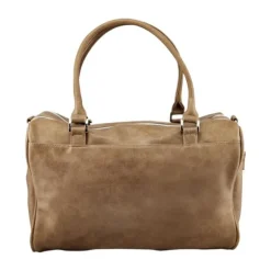 Isoki Double Zip Satchel Bag Redwood