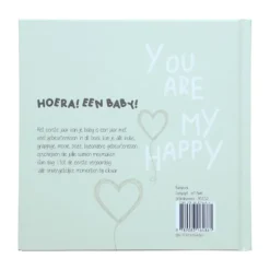 Jep! Kids Babyboek Zacht Groen
