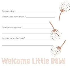 Jep! Kids Babyboek Zacht Groen