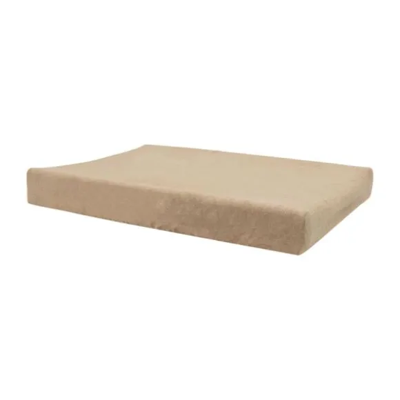 Jollein Aankleedkussenhoes - 2 Stuks - 50 x 70 cm - Badstof - Sea Green/Biscuit