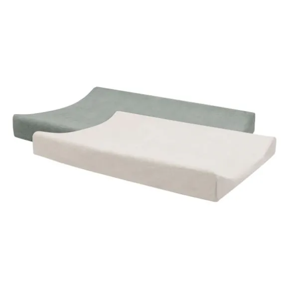 Jollein Aankleedkussenhoes Badstof 50 x 70 cm – 2 Stuks