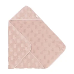 Jollein Badcape Badstof Miffy Jacquard Wild Rose