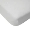 Jollein Badstof Hoeslaken Waterdicht - 60 x 120 cm - Wit
