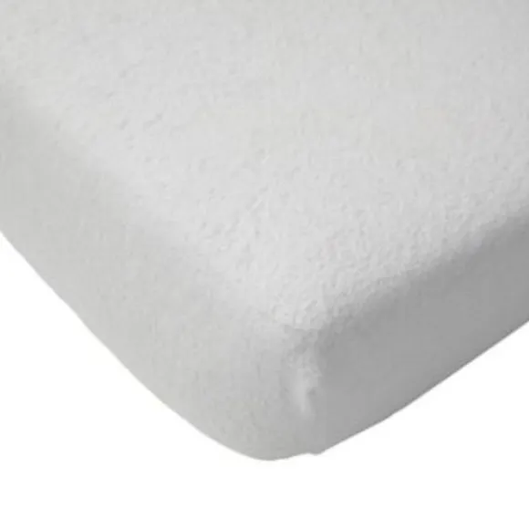 Jollein Badstof Hoeslaken Waterdicht - 60 x 120 cm - Wit