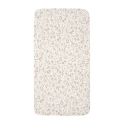 Jollein Bloomy Hoeslaken 70/75 x 140/150 cm - Jersey