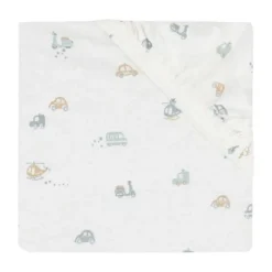 Jollein Bloomy Hoeslaken 70/75 x 140/150 cm - Jersey
