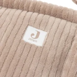 Jollein Boxbumper - Cloudy Rib - 180x30 cm - Milky Coffe