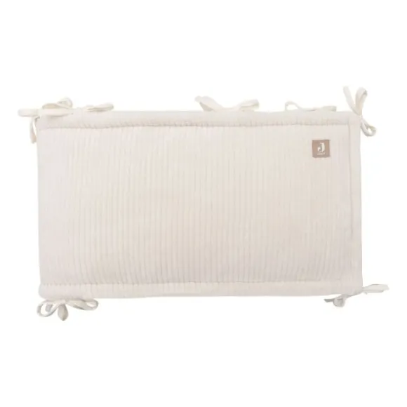 Jollein Boxbumper - Cloudy Rib - 180x30 cm - Milky Coffe