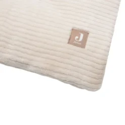 Jollein Boxkleed Box Cloudy Rib - Milky Coffee - 100×100 cm