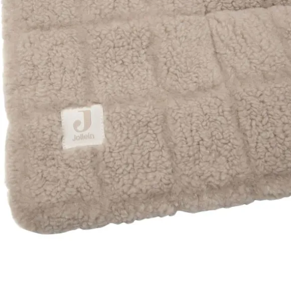 Jollein Boxkleed Box Teddy - Warm Sand - 75×95 cm