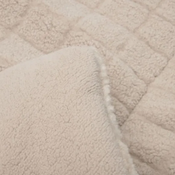Jollein Boxkleed Box Teddy - Warm Sand - 75×95 cm