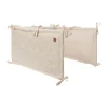Jollein Check Knit Boxbumper - 180 x 30 cm - Oatmeal