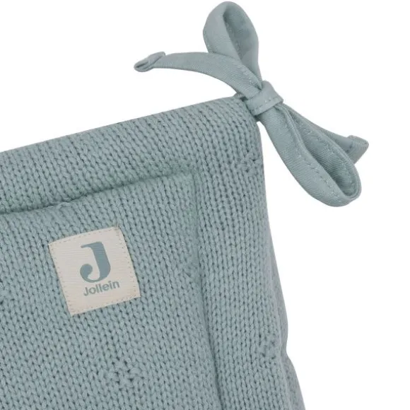 Jollein Cosy Knit Boxbumper - 180 x 30 cm - Sea Green