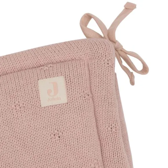 Jollein Cosy Knit Boxbumper - 180 x 30 cm - Wild Rose