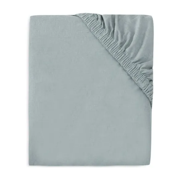 Jollein Hoeslaken - 60 x 120 cm - Jersey - Sea Green