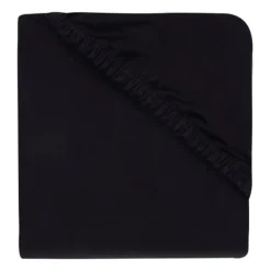 Jollein Hoeslaken Boxmatras Rond Jersey Black 95 cm