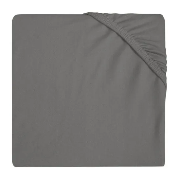 Jollein Hoeslaken Boxmatras Jersey Biscuit 75 x 95 cm