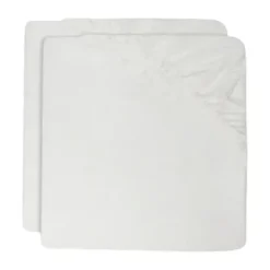 Jollein Hoeslaken Jersey Nougat 40/50 x 80/90 cm 2 Pack
