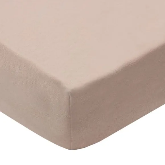 Jollein Hoeslaken Jersey - 40/50x80/90 cm - 2 Stuks - Sea Green/Ivory