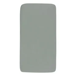 Jollein Hoeslaken Jersey - 40/50x80/90 cm - 2 Stuks - Sea Green/Ivory