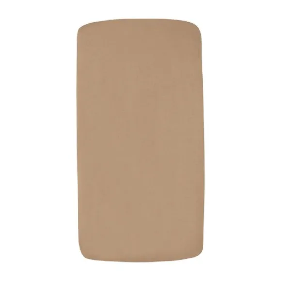 Jollein Hoeslaken Jersey - 2 Stuks - 70/75 x 140/150 cm - Sea Green/Biscuit