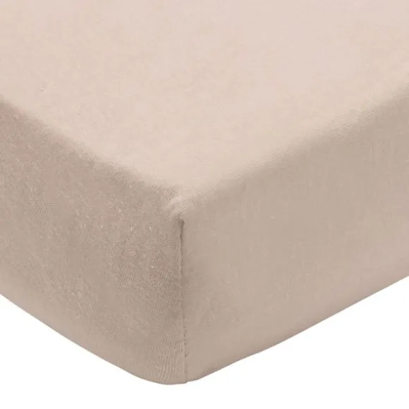 Jollein Hoeslaken Jersey - 2 Stuks - 70/75 x 140/150 cm - Sea Green/Biscuit