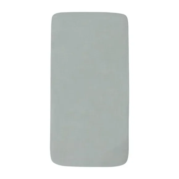 Jollein Hoeslaken Jersey - 2 Stuks - 60 x 120 cm - Sea Green/Biscuit