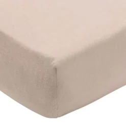 Jollein Hoeslaken Jersey - 2 Stuks - 60 x 120 cm - Sea Green/Biscuit