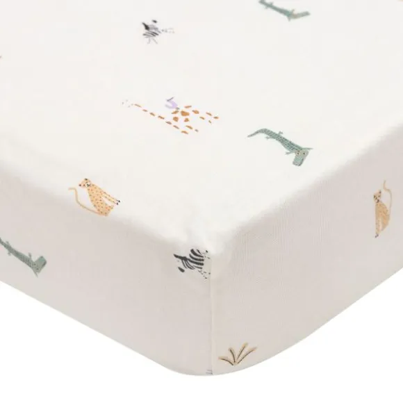 Jollein Hoeslaken Jersey Jungle Jambo 40/50 x 80/90 cm