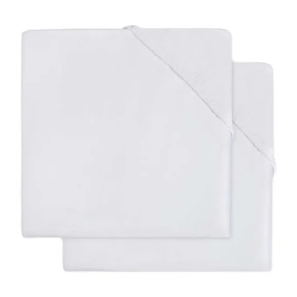 Jollein Hoeslaken Jersey Nougat 60 x 120 cm 2 Pack