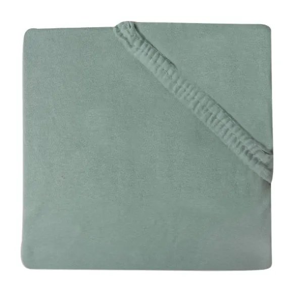 Jollein Juniorhoeslaken Jersey 70 x 140/150 cm Ash Green