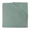 Jollein Juniorhoeslaken Jersey 70 x 140/150 cm Ash Green