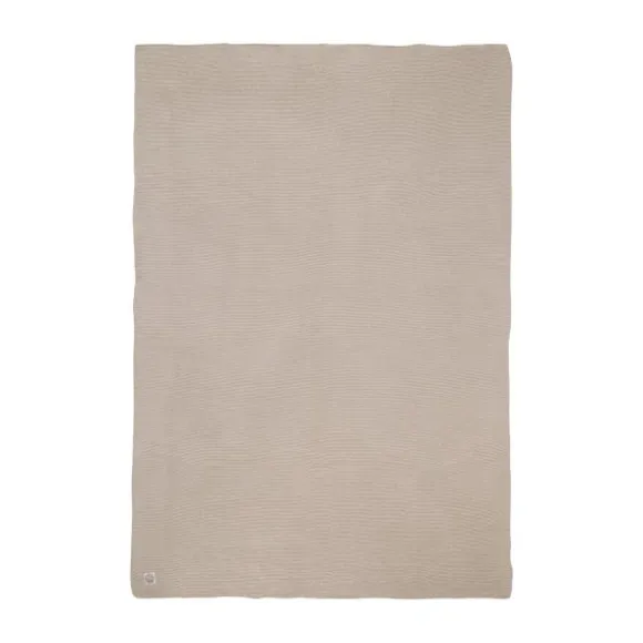 Jollein Ledikantdeken Basic Knit Nougat 100 x 150 cm