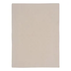 Jollein Ledikantdeken Check Knit Biscuit / Teddy Fleece 100 x 150 cm