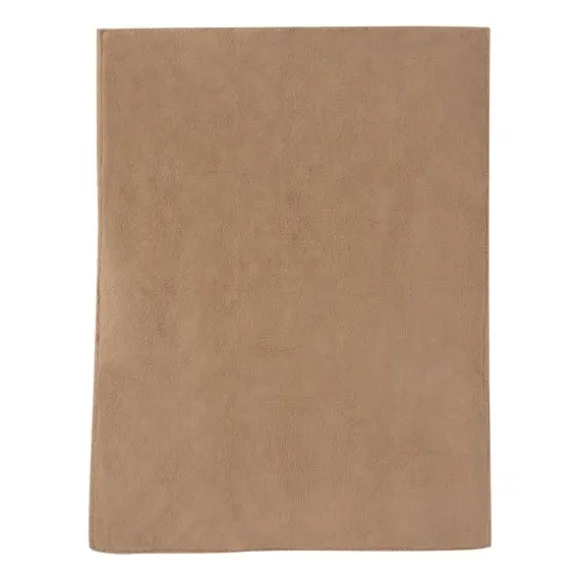 Jollein Ledikantdeken Check Knit Biscuit / Teddy Fleece 100 x 150 cm