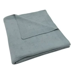 Jollein Ledikantdeken Cosy Knit Sea Green 100 x 150 cm
