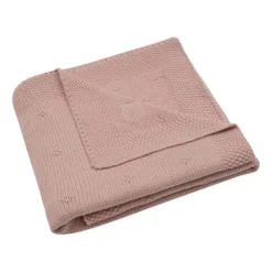 Jollein Ledikantdeken Cosy Knit Ivory 100 x 150 cm
