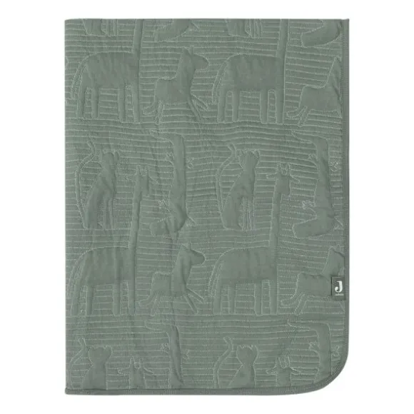 Jollein Ledikantdeken Jungle Jambo Biscuit / Oatmeal 100 x 150 cm