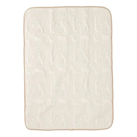 Jollein Ledikantdeken Jungle Jambo Biscuit / Oatmeal 100 x 150 cm
