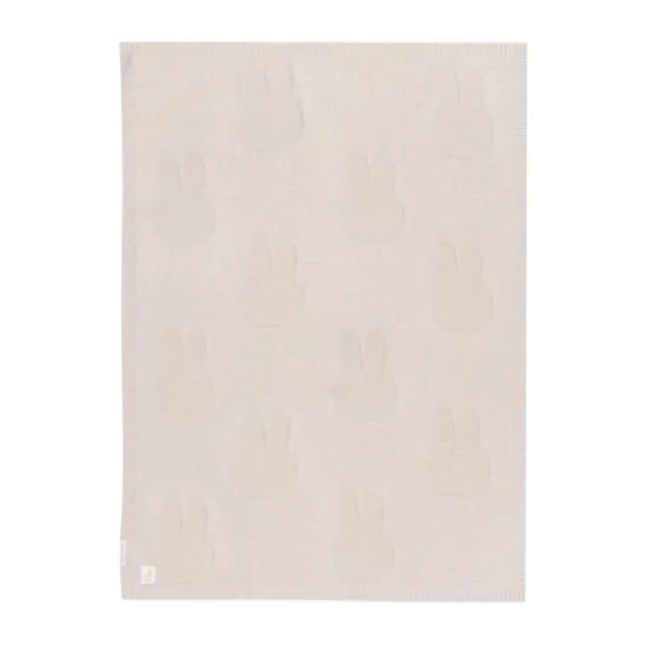 Jollein Ledikantdeken Miffy Nougat 100 x 150 cm