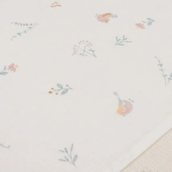 Jollein Lovely Birds Ledikantlaken - 120 x 150 cm