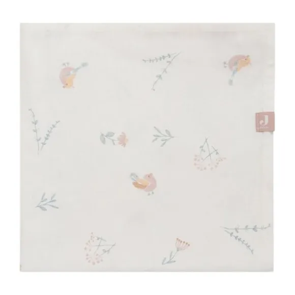 Jollein Lovely Birds Ledikantlaken - 120 x 150 cm