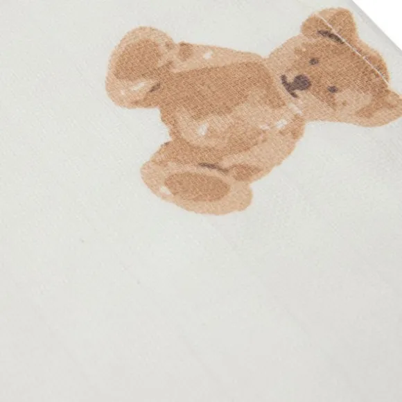 Jollein Monddoekje Hydrofiel Teddy Bear 3-pack