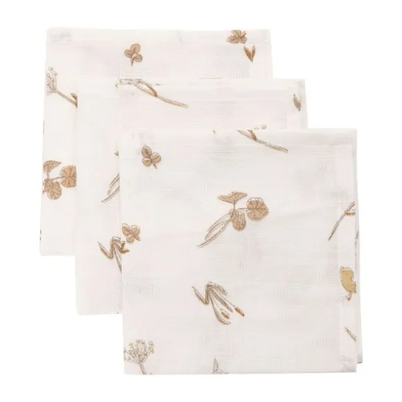 Jollein Monddoekje Hydrofiel Riverside 31 x 31 cm 3 Pack