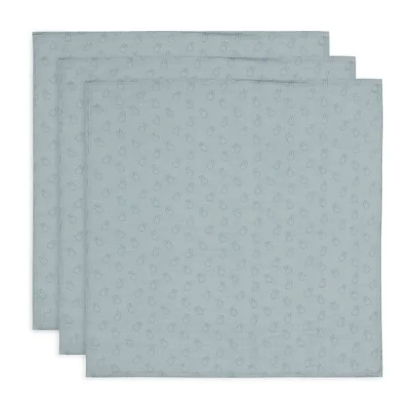 Jollein Multidoek Hydrofiel Small Miffy Silhouettes Wild Rose 70 x 70 cm 3 Pack
