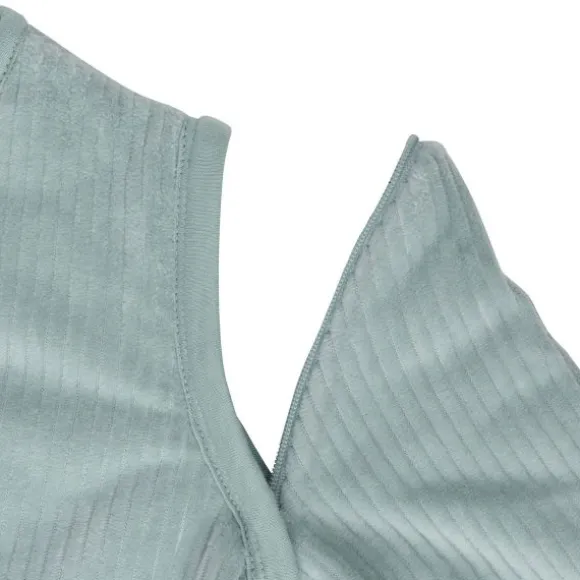 Jollein Slaapzak Winter Met Afritsbare Mouw Rond - 110 cm - Rib - Sea Green