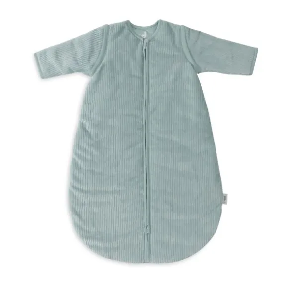 Jollein Slaapzak Winter Met Afritsbare Mouw Rond - 110 cm - Rib - Sea Green